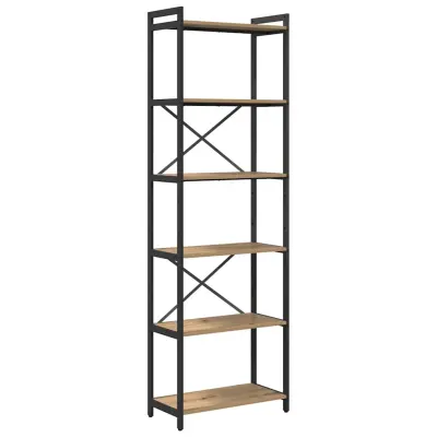 vidaXL Knjižna polica Umetni hrast 40 x 30 x 85 cm Konstruiran les