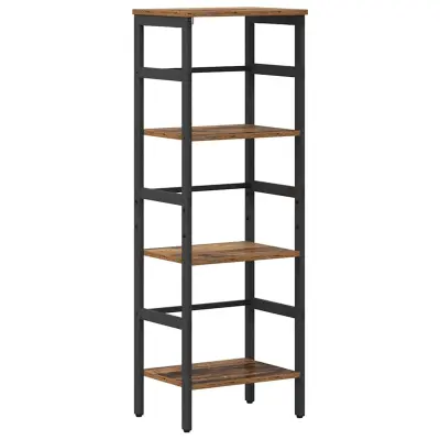 vidaXL Knjižna polica Star les 40 x 29,5 x 115 cm Konstruiran les