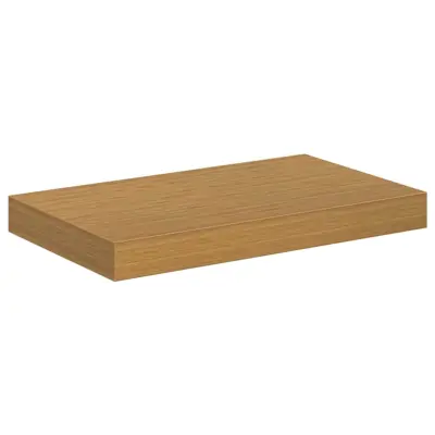 vidaXL Stenska polica Bež 40 x 23,5 x 4 cm Konstruiran les