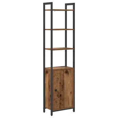 vidaXL Knjigovni omar Star les 40 x 24 x 161 cm Konstruiran les