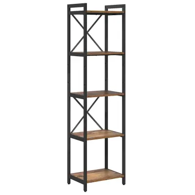 vidaXL Knjižna polica Star les 40 x 30 x 155 cm Konstruiran les