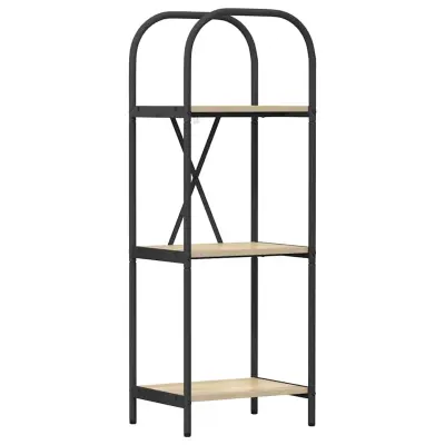 vidaXL Knjižna polica Sonoma hrast 40 x 30 x 109 cm Konstruiran les