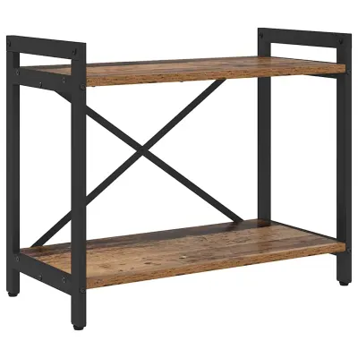 vidaXL Knjižna polica Star les 60 x 30 x 50 cm Konstruiran les