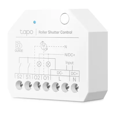 Pametno stikalo TP-LINK Tapo S112 Smart Switch Module, WiFi/Bluetooth, vgradno, 2-kanalno
