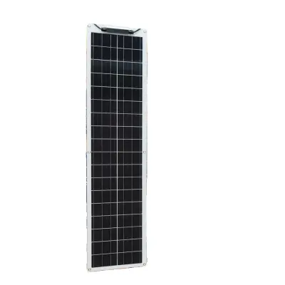 Fleksibilni solarni panel, 50W / 100W možnost, visoka učinkovitost monokristalni, vodoodporna zasnova, 50w bela