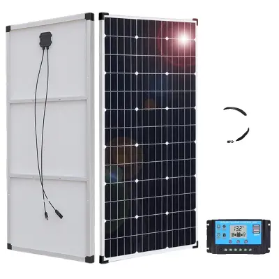 320W/160W Monokristalni Solarni Panel, Visoka Učinkovitost 21%, Trajna Aluminijasta Okvir, 320w 2pcs 160w kit