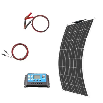 Solarni panel komplet, popoln 400w, fleksibilen, 100W Solarni panel komplet