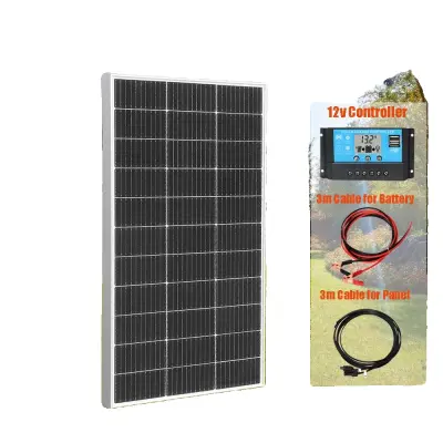 Sončna celica, 600w največja moč, monokristalna učinkovitost 21.8%, vremensko odporna zasnova, 150w komplet