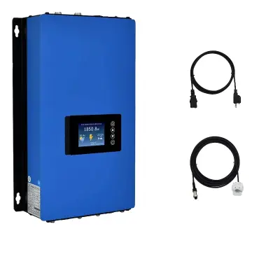 Mrežni inverter, MPPT zmogljivost, omejevanje energije, kompakten dizajn, 1000W, DC 25V-60V