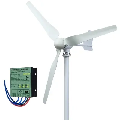 Vetrni generator, 4000W moč, nizka raven hrupa, 48V, 3 krake, z MPPT nadzorom