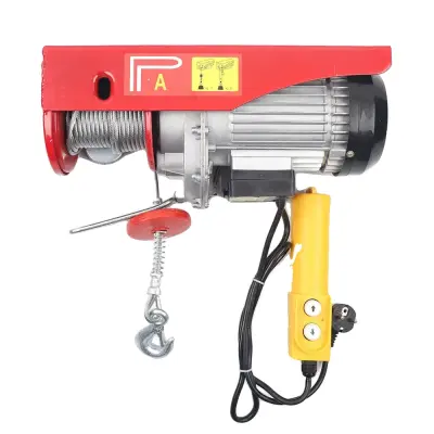 Električni dvigalec, 800kg nosilnost, 1300W bakren motor, električni dvigalec