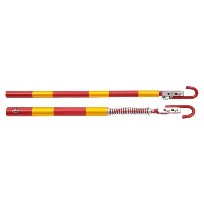 Vlečna palica, kapaciteta 5T, trdna železna konstrukcija, rdeča