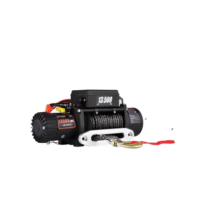 VEVOR Električni vitel, 13500 lbs nosilnost, dvojni daljinski upravljalniki, 13500LBS, 27M, 13500lbs