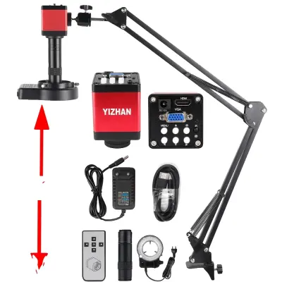 4K Digitalni Mikroskop, 48MP Senza, HDMI in VGA Izhod, 13MP HDMI VGA