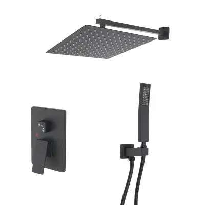 Kopalna pipa, nadzor temperature, trdna medeninasta zasnova, črna