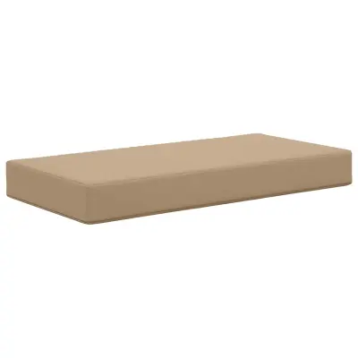 vidaXL Zunanja sedežna blazina Taupe 80 x 40 x 8 cm 100% poliester