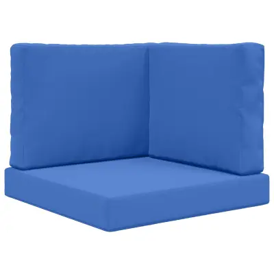 vidaXL Zunanja blazina za kavč 3 pcs Turkizna Poliester