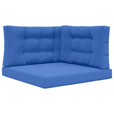 vidaXL Zunanja blazina za kavč 3 pcs Turkizna Poliester