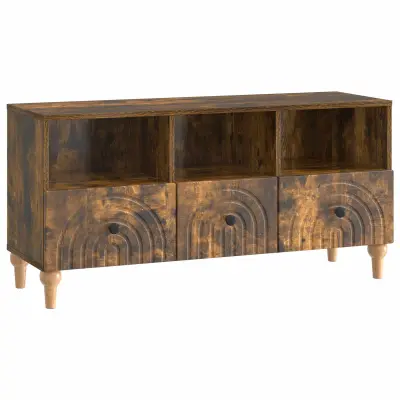 vidaXL TV omarica Dimljeni Hrast 102 x 34,5 x 50 cm