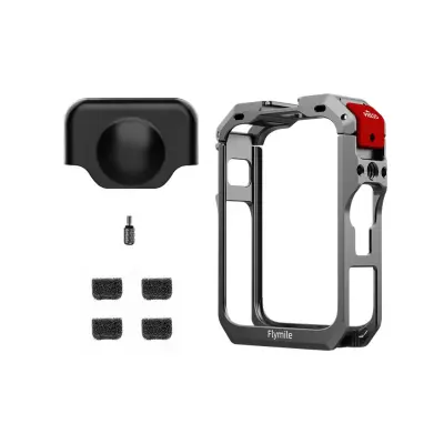 Aluminijasti zaščitni okvir s silikonskim pokrovom za DJI Osmo 360