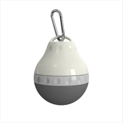 200 ml silikonska prenosna steklenica za pse in mačke, nepredušna Gray