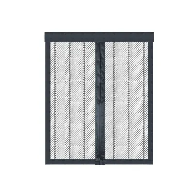 Magnetna protikomarna zavesa za hišico ljubljenčkov, brez vrtanja