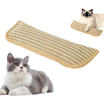 Velika mačja igrača iz sizala z mačjo meto za praskanje in žvečenje | CATCHEW