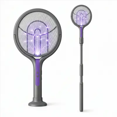 Teleskopska muholovka za insekte, nastavljiv ročaj 34–62 cm, lahka in trpežna | SWATFORCE