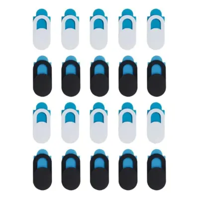 Drsni pokrovček za kamero 20 kosov, tanek drsnik, univerzalno prileganje, močan ABS | CAMCOV