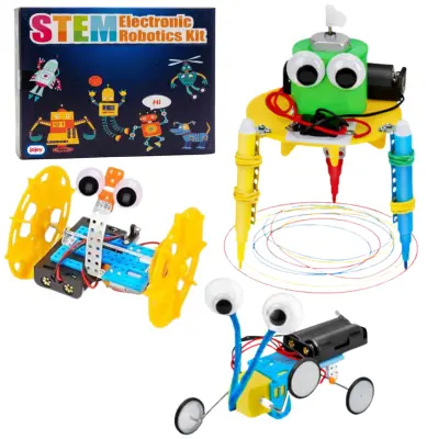 STEM komplet robotike 3-v-1 za otroke | ROBOLAB