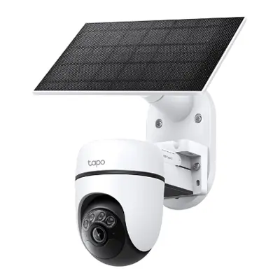 Nadzorna kamera TP-LINK Tapo C630 KIT, 5 MP, 3K, WiF,i zunanja, brezžična, solarni panel, bela