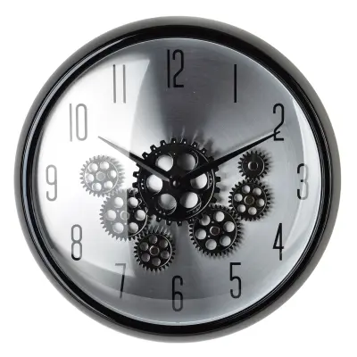 Stenska ura plastika MONDEX RAMSEY 35x35x9 cm brezbarvna 1 kos