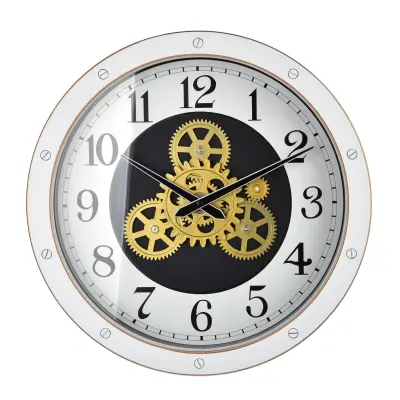 Stenska ura plastika Mondex Ramsey Ø40 x 7 cm večbarvna 1 kos