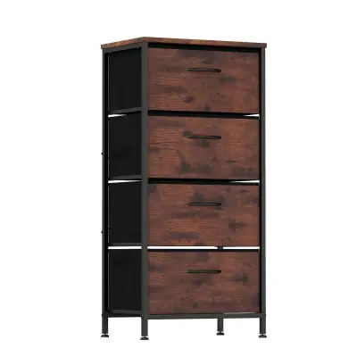 Komoda s 4 predali Spalnica s kovinskim okvirjem