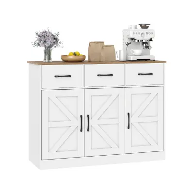 Komoda s 3 vrati in predali Komoda za dnevno sobo