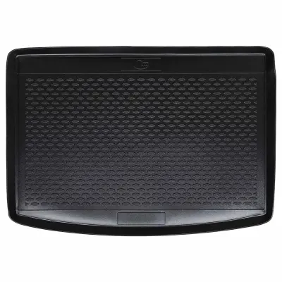 vidaXL Preproga za prtljažnik Črna primeren za SEAT ARONA 2017- Guma