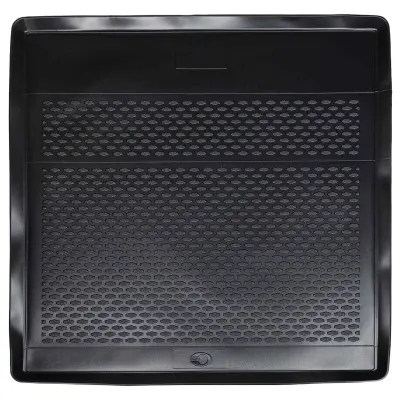 vidaXL Preproga za prtljažnik Črna Guma