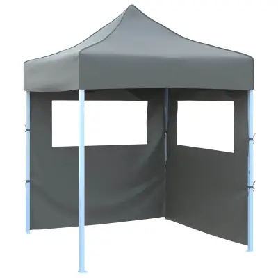 vidaXL Zabavni šotor Antracit 200 x 200 x 315 cm Oxford tkanina