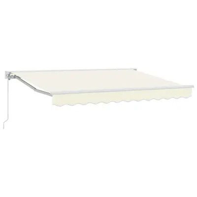 vidaXL Okvir tende krema 300 x 200 cm Poliester s PU premazom