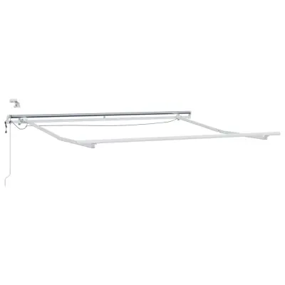vidaXL Okvir tende Bela 3 x 2,5 m Aluminij