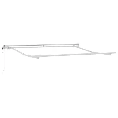 vidaXL Okvir tende Bela 300 x 250 cm Aluminij