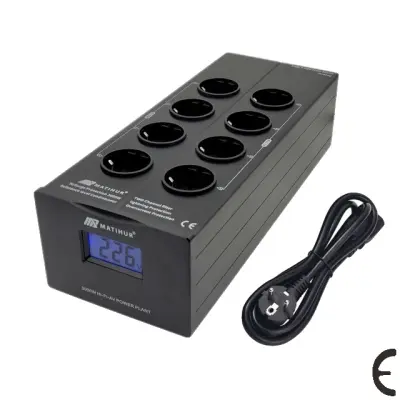 AC Power Filter Surge Protection, MATIHUR M-TR80, EU Outlets, EU vtič, M-TR80