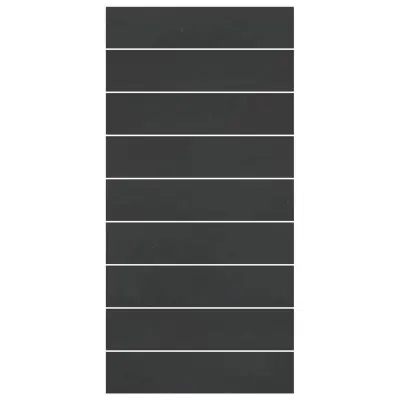 vidaXL Podloga za bazen Črna 999 x 500 x 0,1 cm Netrdno blago