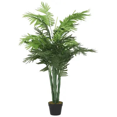 vidaXL Umetna palma 18 listov 80 cm zelena