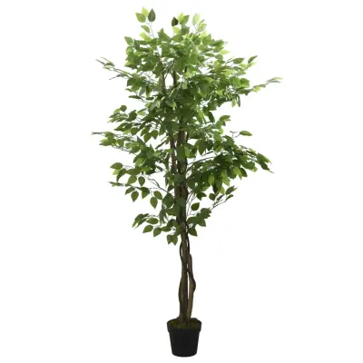vidaXL Umeten fikus 1008 listov 180 cm zelen