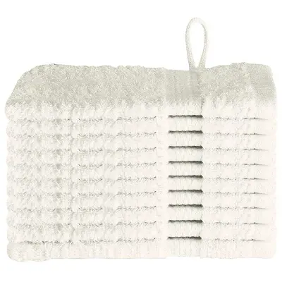 vidaXL Gostinska brisača SOLUND 10 pcs krema 15 x 21 cm 550 gsm