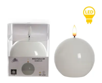 Idalia Led Sveča 9Xh11Cm