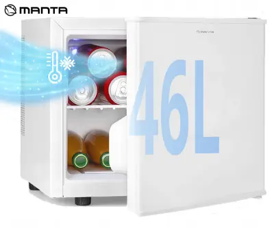 Mini hladilnik MANTA MM515PWH, 46 l, bel (Pure White)