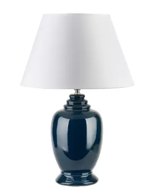 Namizna svetilka keramika MONDEX LETI 17x34,5x52,5 cm siva 1 kos