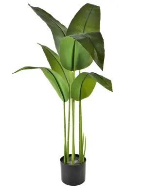 Umetna rastlina bananovec plastika MONDEX VIRIDIS 120 cm zelena 1 kos